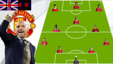 man city vs man united lineups